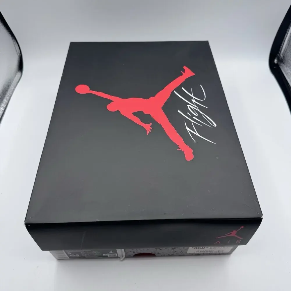 Air Jordan 4 Retro Red Thunder/Black, Size 9, CT8527-016